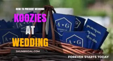 Creative Ways to Display Wedding Koozies for a Memorable Celebration