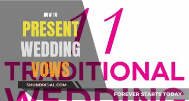 Presenting Wedding Vows: Tips for a Perfect Delivery