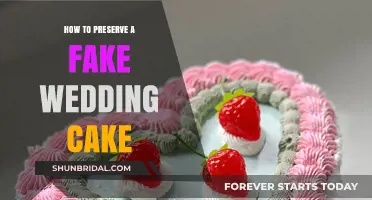 The Ultimate Guide to Preserving Your Fake Wedding Cake