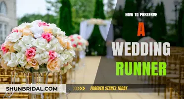 Preserving Your Wedding Runner: Tips for Long-Lasting Memories and Elegance