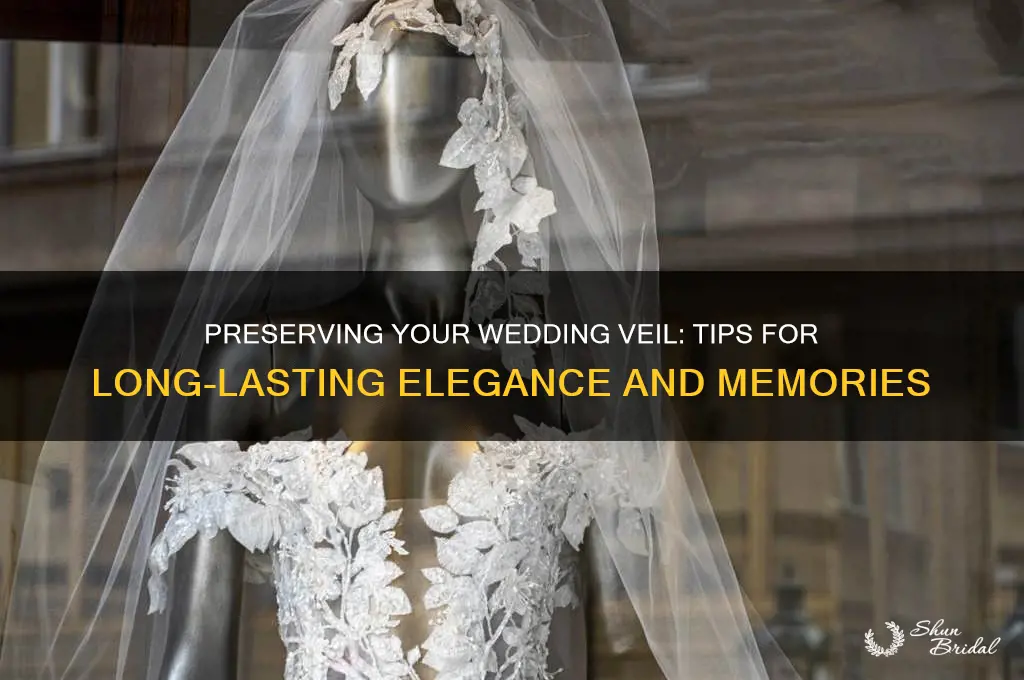 how to preserve a wedding veil