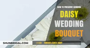 Preserving Your Gerbera Daisy Wedding Bouquet: Tips and Tricks
