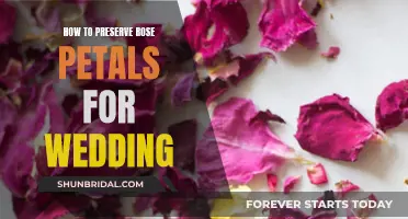 Preserving Rose Petals for Your Wedding: A Step-by-Step Guide