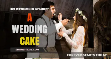 Cake Care: Tips to Protect Your Wedding Cake's Top Layer