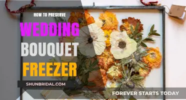 Preserving Your Wedding Bouquet: A Freezer Guide for Lasting Memories