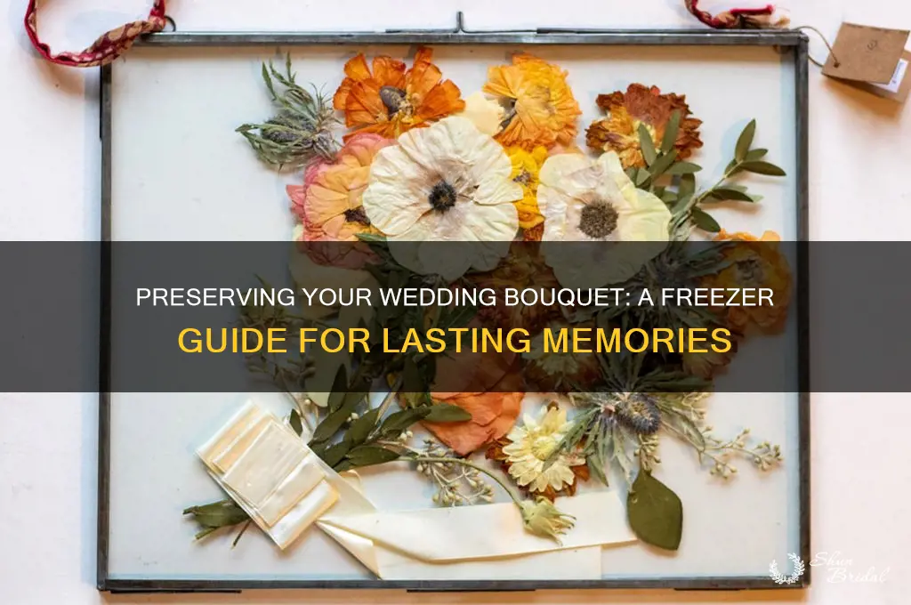 how to preserve wedding bouquet freezer