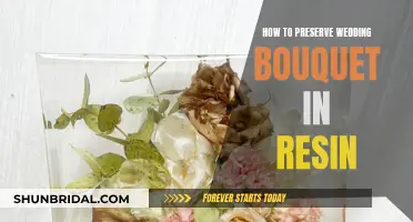 Preserve Your Wedding Bouquet in Resin: A Keepsake Guide