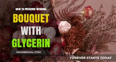 Preserve Your Wedding Bouquet Forever: A Glycerin Guide