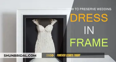 Preserving Your Wedding Dress: Framing Tips and Tricks