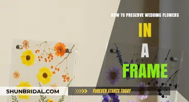 Preserve Wedding Flowers: Framing Your Bouquet