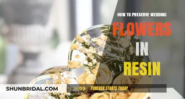 Preserve Your Wedding Bouquet Forever in Resin