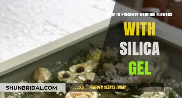 Preserve Your Wedding Flowers with Silica Gel