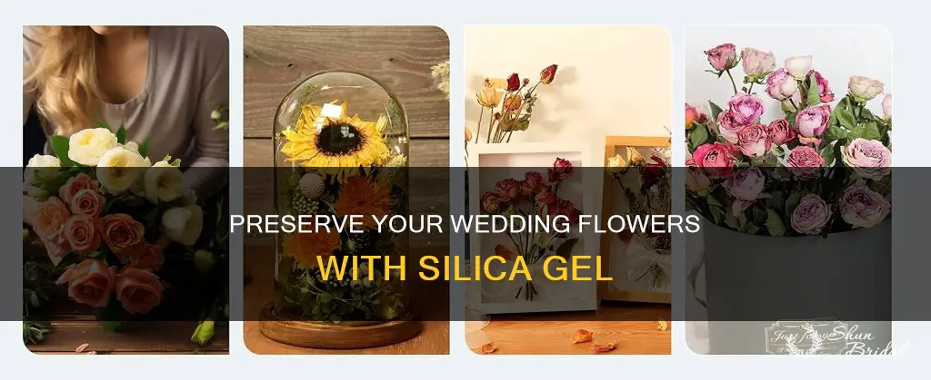 how to preserve wedding flowers with silica gel