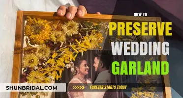 Preserving Your Wedding Garland: Tips for Lasting Memories and Keepsakes