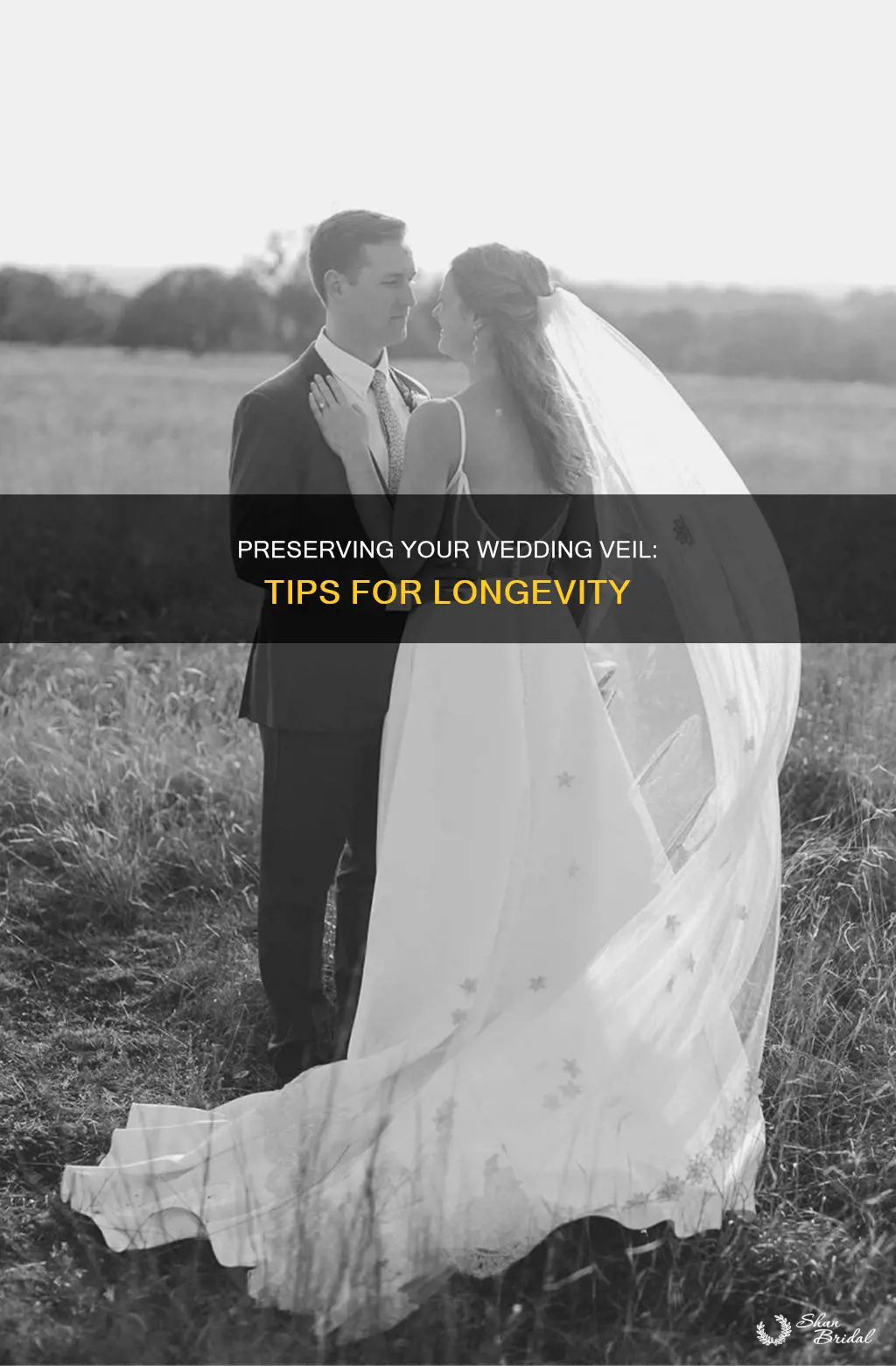 how to preserve wedding veil