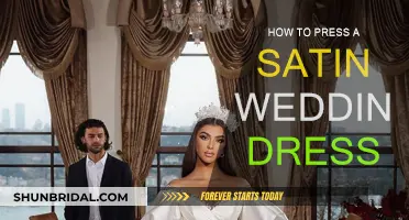 Mastering the Art of Pressing a Satin Wedding Dress