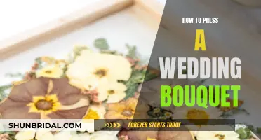 Preserve Your Wedding Bouquet with Easy Pressing Techniques