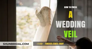 Perfectly Pressed: A Step-by-Step Guide to Steaming Your Wedding Veil