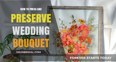 Preserve Your Wedding Bouquet: A Step-by-Step Pressing Guide