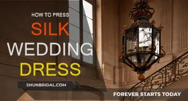 The Perfect Press: Silk Wedding Dress Care