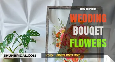 Preserve Your Wedding Bouquet: Press Flowers, Keep Memories