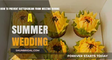 Summer Wedding Buttercream: Tips to Keep Frosting Firm and Fresh