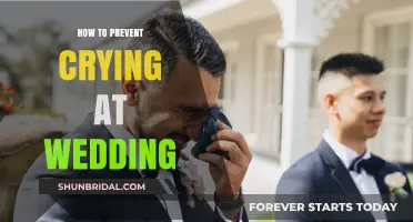 Stay Composed: Tips to Prevent Crying at Your Wedding