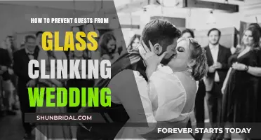 Creative Ways to Stop Glass Clinking at Your Wedding Reception