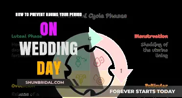 Avoid Wedding Day Periods: Tips for Cycle Planning and Control