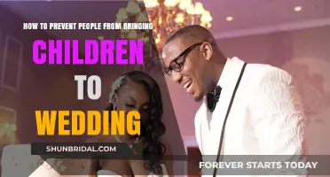 Child-Free Wedding Etiquette: Gracefully Excluding Kids from Your Big Day