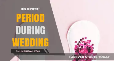 Avoiding Your Period on Your Wedding Day: Tips and Strategies