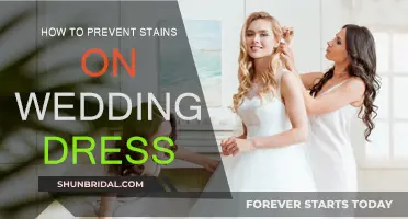 Protect Your Wedding Dress: Preventing Stains and Disasters