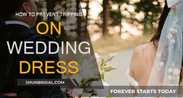 Avoid Tripping on Your Wedding Dress: Tips and Tricks
