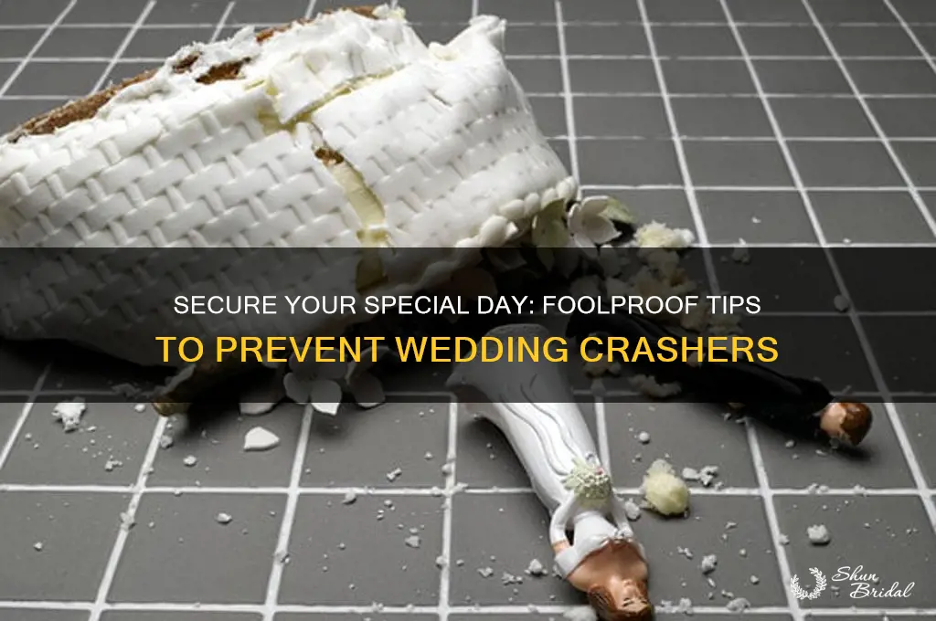 how to prevent wedding crashers