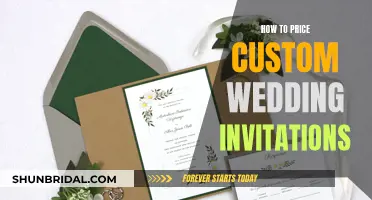 Custom Wedding Invitations: Pricing Factors and Strategies