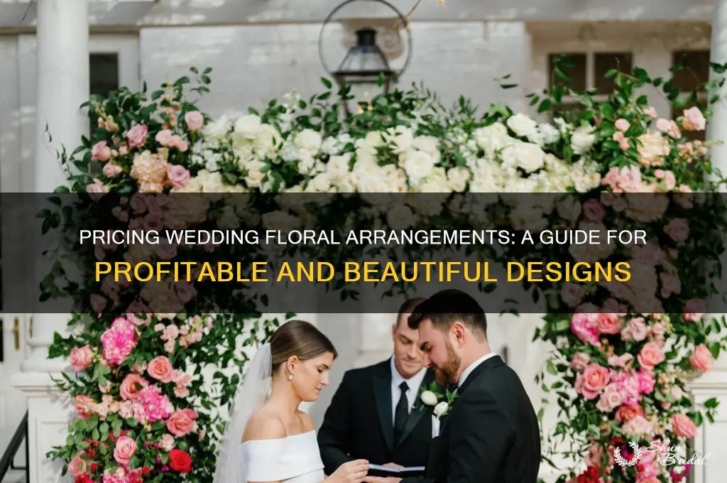 how to price floral arrangements for weddings