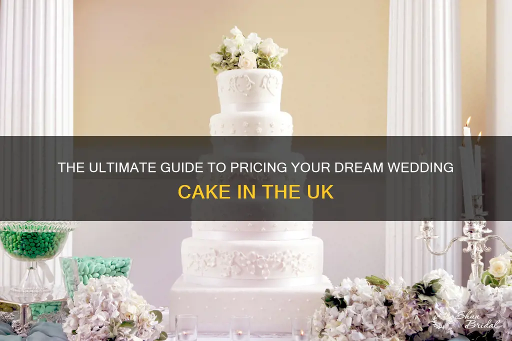 how to price up a wedding cake uk