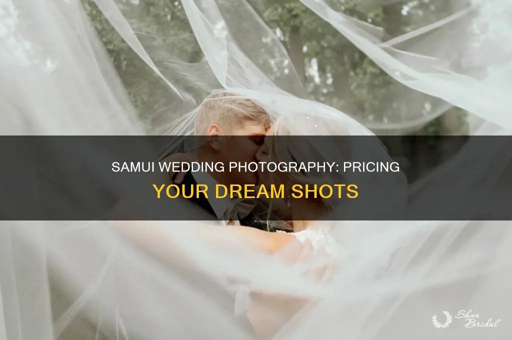 how to price wedding photography in samui