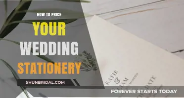 Pricing Your Wedding Stationery: A Guide to Setting the Perfect Cost
