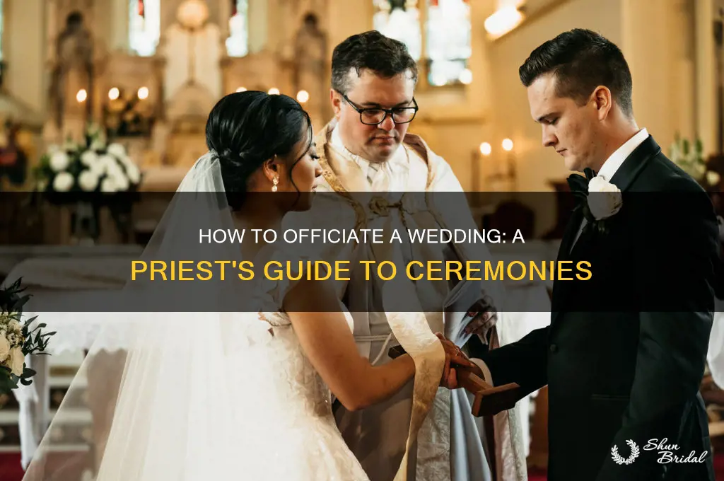 how to priest a wedding