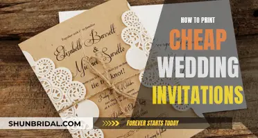 Affordable Wedding Invites: Printing Tips and Tricks