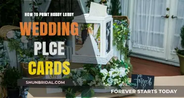 DIY Wedding Place Cards: Printing Hobby Lobby Templates Made Easy