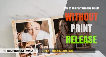 Print Your Wedding Album Without a Release: DIY Tips & Tricks
