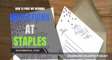 Staples Wedding Invitation Printing: A Step-by-Step Guide