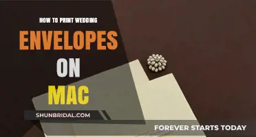 Effortless Wedding Envelope Printing on Mac: A Step-by-Step Guide