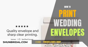 Guide to Printing Wedding Envelopes: A Step-by-Step Process