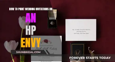 Personalized Wedding Invites: HP Envy Printing Guide