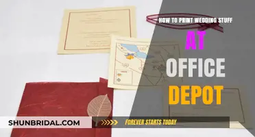 DIY Wedding Printing Guide: Office Depot Tips for Invites & More