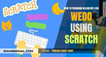 Programming Alligator Lego Wedo with Scratch: A Beginner's Guide
