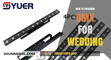 Master DMX Lighting Programming for Your Dream Wedding Reception
